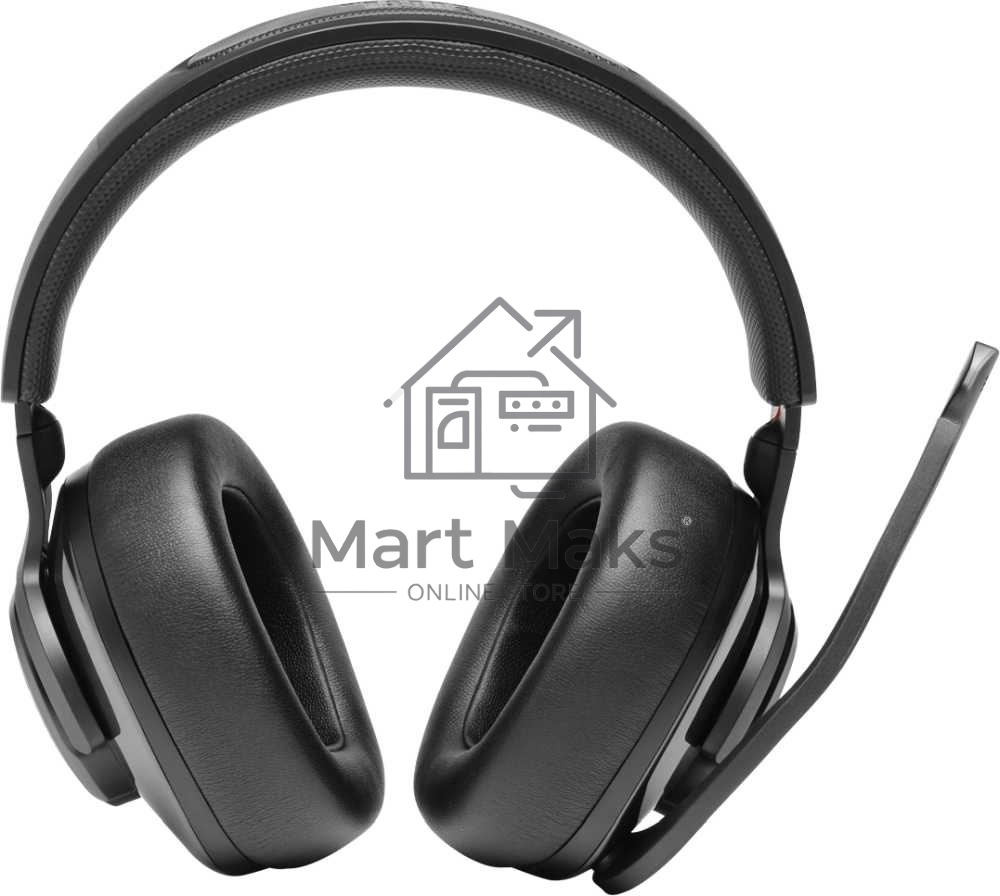 Гарнитура игровая с микрофоном JBL Quantum 400 черный оголовье USB (JBLQUANTUM400BLK)