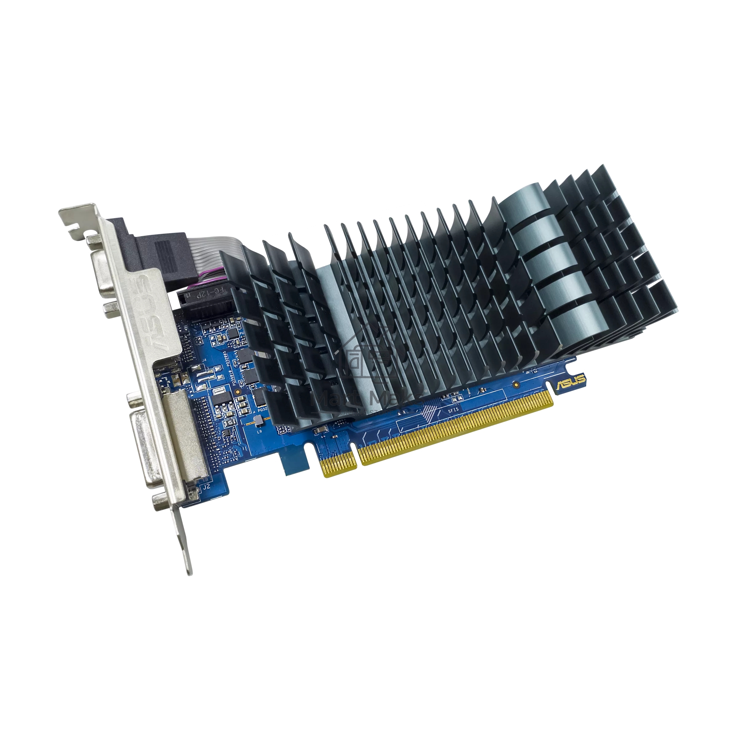 Видеокарта Asus PCI-E GT710-SL-2GD5-BRK-EVO NVIDIA GeForce GT 710 2Gb 64bit GDDR5 954/5012 DVIx1 HDMIx1 CRTx1 HDCP Ret low profile