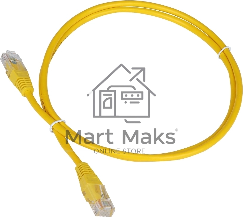 Патч-корд Lanmaster TWT-45-45-15-YL UTP RJ-45 вил.-вилка RJ-45 кат.5E 15м желтый ПВХ (уп.:1шт)