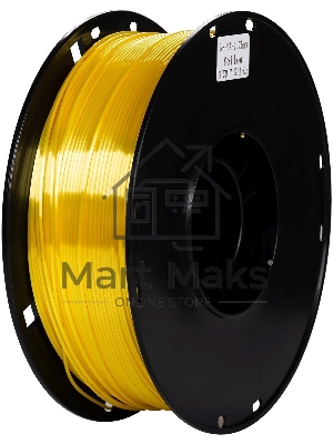 Пластик для принтера 3D Cactus CS-3D-PLA-1KG-S-YELL PLA SILK d1.75мм 1кг L326м 1цв.