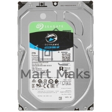 Жесткий диск HDD Seagate SkyHawk 2Tb SATA 5400 rmp 6Gb/s 256Mb 3.5