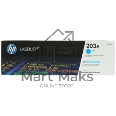 Картридж лазерный HP 203A CF541A (HP 203A) голубой для HP LaserJet M254/M280/M281 1300 страниц.