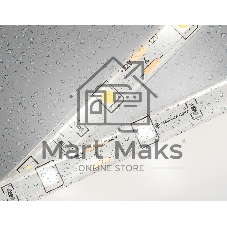 Светодиодная лента Ambrella light GS1902 5050 30Led/ 7.2W m/ 12V IP65 4500K/ 5000*10*2.87mm (2 конт.)