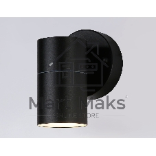 Светильник Ambrella light ST3705 BK черный IP54 GU10 max 35W 110*60*95