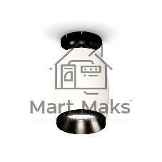 Светильник Ambrella Light XS1122041 SWH/PBK белый песок/черный полированный MR16 GU5.3 (N6902, C1122, N7031)