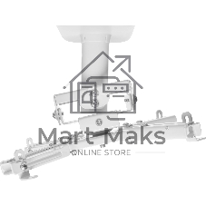 Кронштейн для проектора Cactus CS-PROF011S-WT белый макс.45кг потолочный поворот и наклон