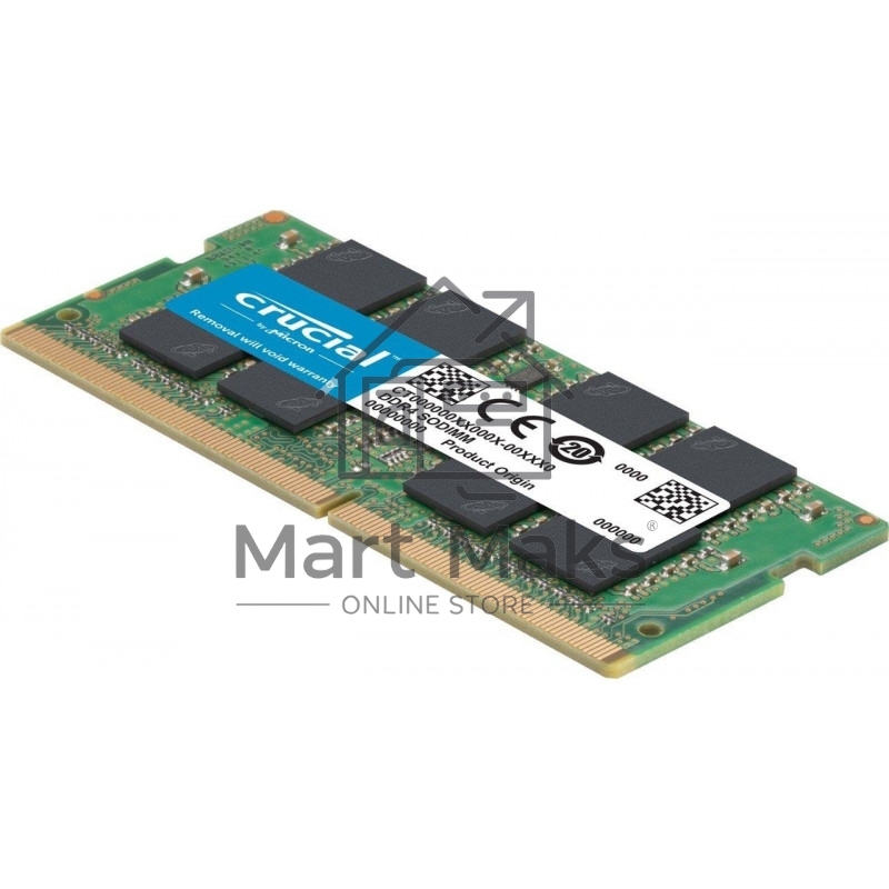 Оперативная память Crucial, DDR4, 8GB (1x8GB), 3200MHz, CL22 SO-DIMM