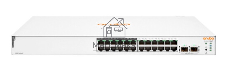 Коммутатор HPE Instant on 1830 JL813A#ABB 24G 2SFP 12PoE+ 195W