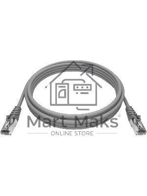 Патч-корд NTSS NTSS-PC-FTP-RJ45-5e-0.5-LSZH-GY NTSS-PC-FTP-RJ45-5E-0.5-LSZH FTP RJ-45 вил.-вилка RJ-45 кат.5E 0.5м серый LSZH (уп.:1шт) 26AWG