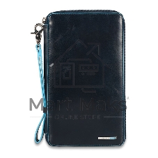 Мультипортмоне Piquadro Blue Square PP3246B2/BLU2 синий натур.кожа