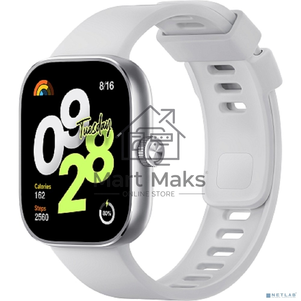 Умные часы Xiaomi REDMI WATCH 4 SILVER GRAY