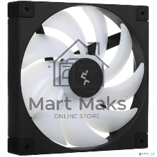 Вентилятор для корпуса DEEPCOOL FD14 ARGb черный, 140 мм, 1650 об/мин, 25.2 дБ, 4 pin
