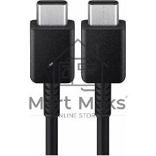 Кабель Samsung EP-DX310, USB Type-C (m) - USB Type-C (m), 1.8м, 3A, черный (EP-DX310JBEGEU)