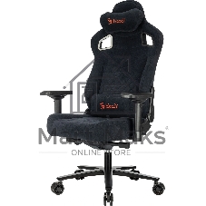 Кресло игровое A4Tech Bloody GC-660 черный Formula 999 искусственная замша с подголов. крестов. металл