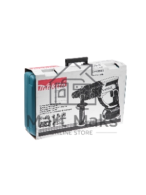 Перфоратор Makita DHR202RFE Перфоратор ак,SDS+, 18В,2х 3 Ач Li-ion,3реж,1.9Дж,0-4000у\м,3.5кг,чем,подсветка,совмест с 4 Ач Li-ion