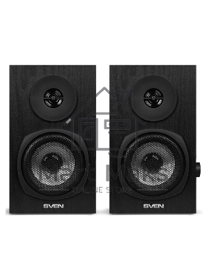 Акустическая система Sven SPS-575 2.0 черный 6Вт