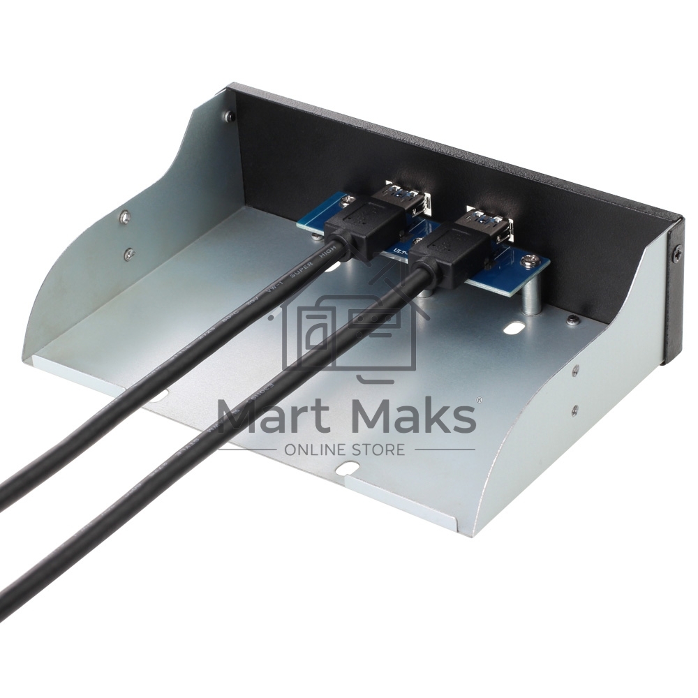 Панель CMU3-20 с двумя портами USB 3.0 в слот 5.25 компьютерного корпуса