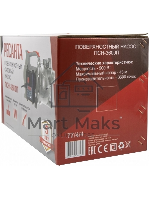 Поверхностный насос Ресанта ПСН-3600П