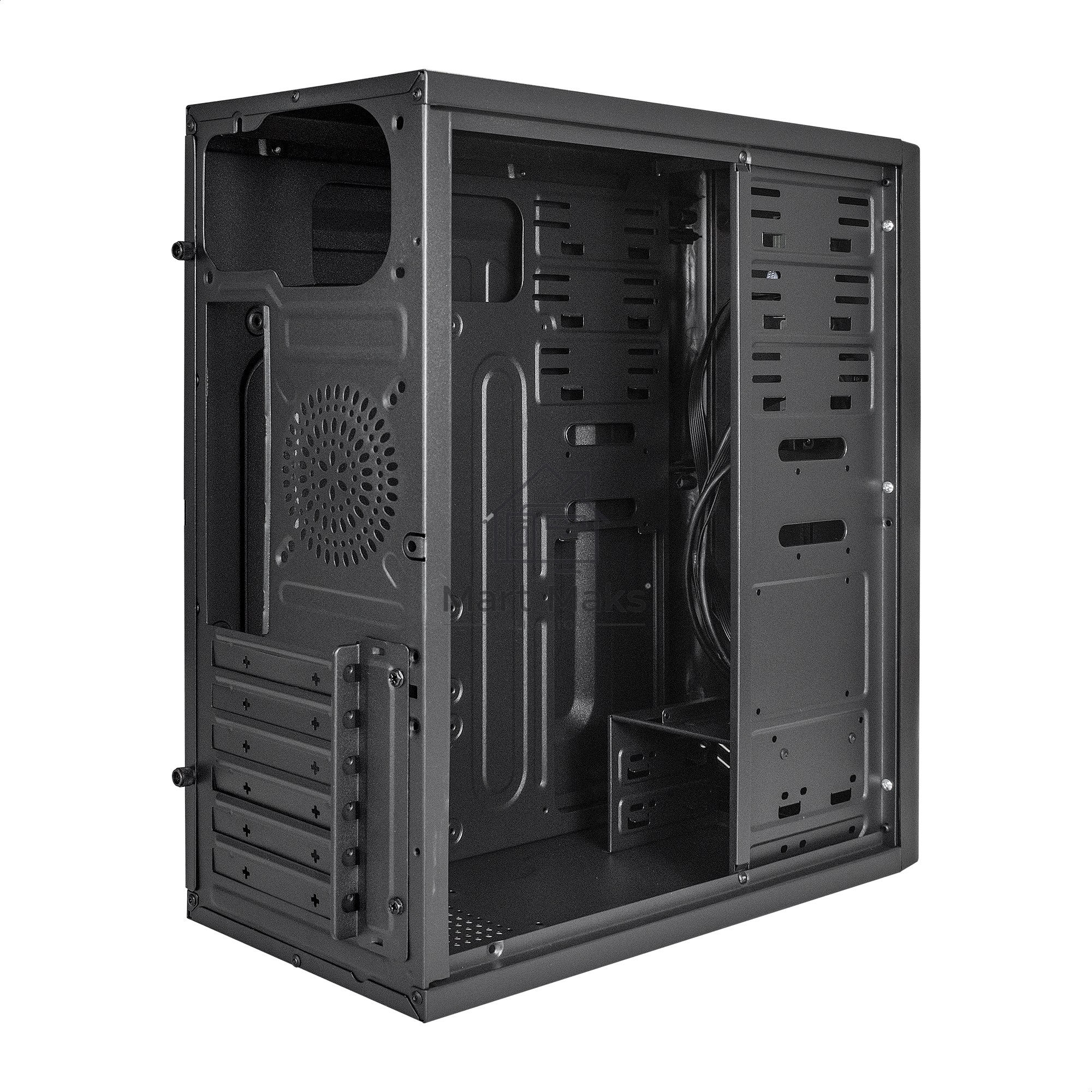 Компьютерный корпус Miditower ExeGate XP-340U-XP400 (ATX, XP400 с вент. 12см, 1*USB+2*USB3.0, аудио)