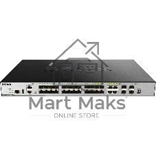 Коммутатор D-Link DGS-3630-28SC/A2ASI, 4×1 Гбит/с + 20×1 Гбит/с SFP + 4×10 Гбит/с SFP+, управляемый