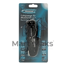 Клещи для обжима телефонных и компьютерных клемм Gross RJ45, 8P и RJ11/12, 6P, компакт., CAT5