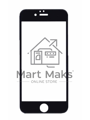 Защитное стекло 4D для Apple iPhone 6/6S черный