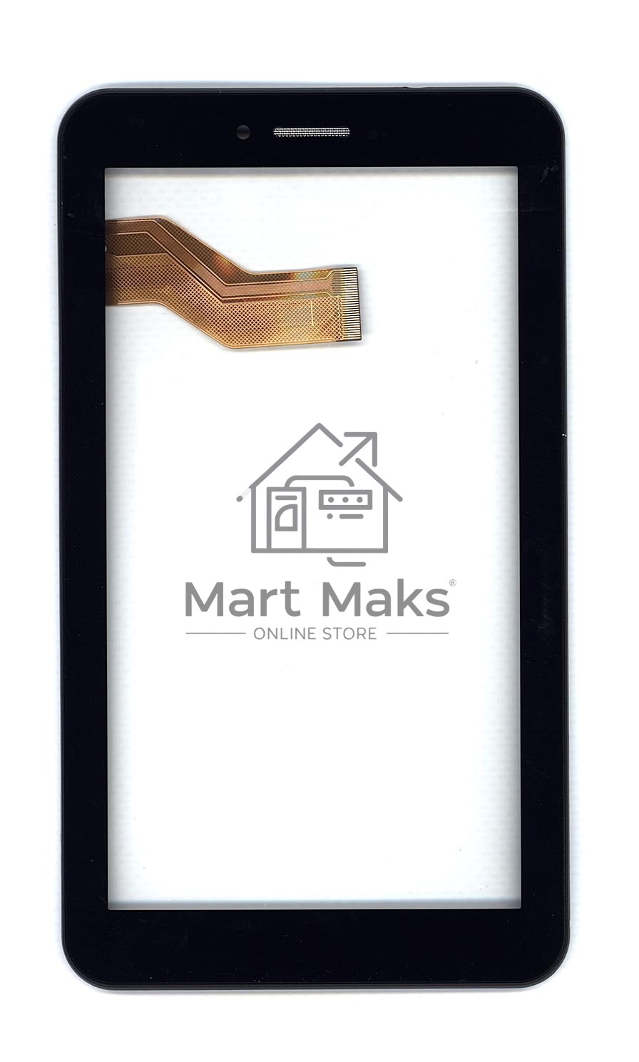 Сенсорное стекло (тачскрин) для Irbis. TG79. черное с рамкой