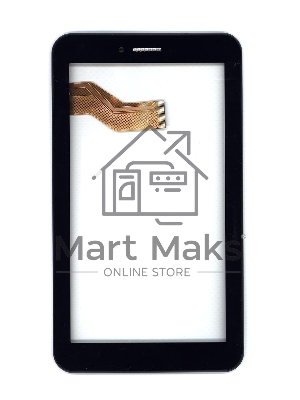 Сенсорное стекло (тачскрин) для Irbis. TG79. черное с рамкой