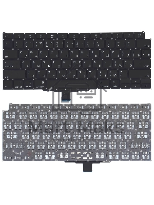 Клавиатура для ноутбука Apple MacBook Air 13 Retina A2179 Early 2020 прямой Enter черная