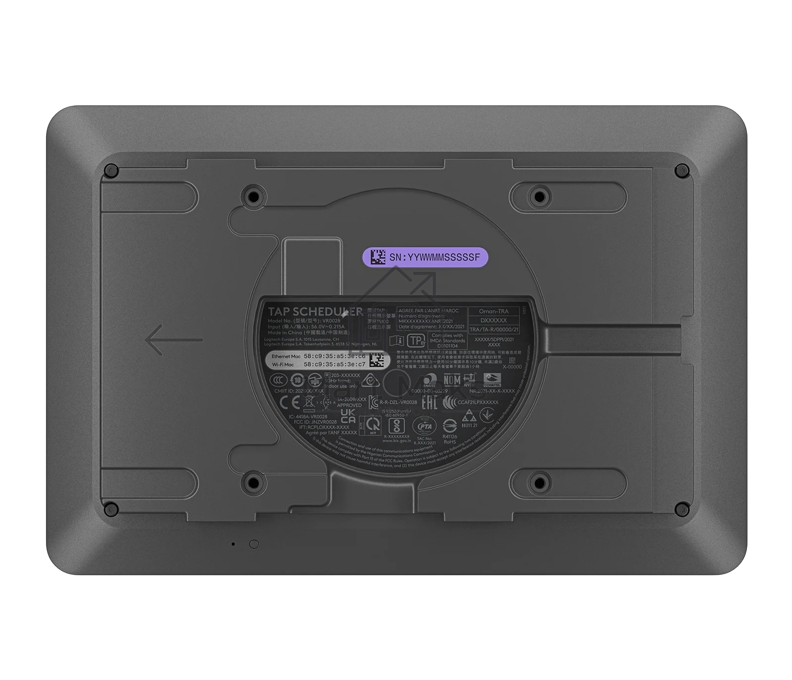Сенсорный контроллер Logitech TAP SCHEDULER 952-000091