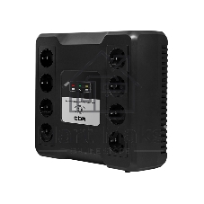 Источник бесперебойного питания CBR CRYSTAL CTL-600 / 600 ВА / 360 Вт / 8 x CEE 7 (евророзетка)