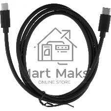 Кабель KingPrice KP-USBCC-3A-1m USB Type-C (m)-USB Type-C (m) 1м черный