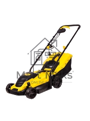Газонокосилка Champion EM3313 эл. Мощность 1300 Вт, Ширина среза 330 мм, Высота среза 25-65 мм, Объем травосборника 35 л, Вес 8,8 кг, Легкая, Удобная, Наличие разборной металлической рукоятки, Регулировка высоты среза.