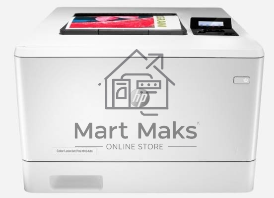 Принтер лазерный HP Color LaserJet Pro M454dn (W1Y44A), А4, цветной, печ. до 27 стр/мин., 600 x 600 dpi, USB, RJ-45, Air Print, Mopria