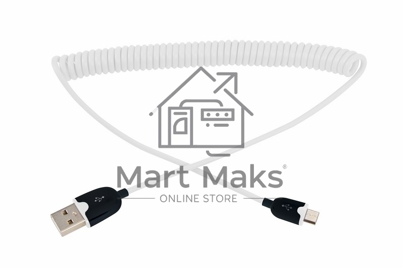 Кабель Rexant (18-4301) USB кабель универсальный microUSB шнур витой 1,5М белый 