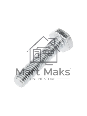 Болт шестигранный KRANZ DIN 933, 10х45, упаковка поставщика ( 24 кг. / 700 шт.)