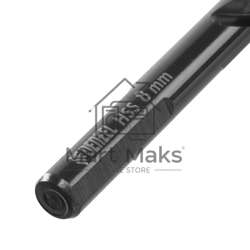 Сверло по металлу, 8 мм, HSS-Tin, Golden Tip, 8 шт. Denzel
