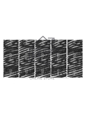 Сетка абразивная, P 80, 115 х 280 мм, 5 шт. Сибртех