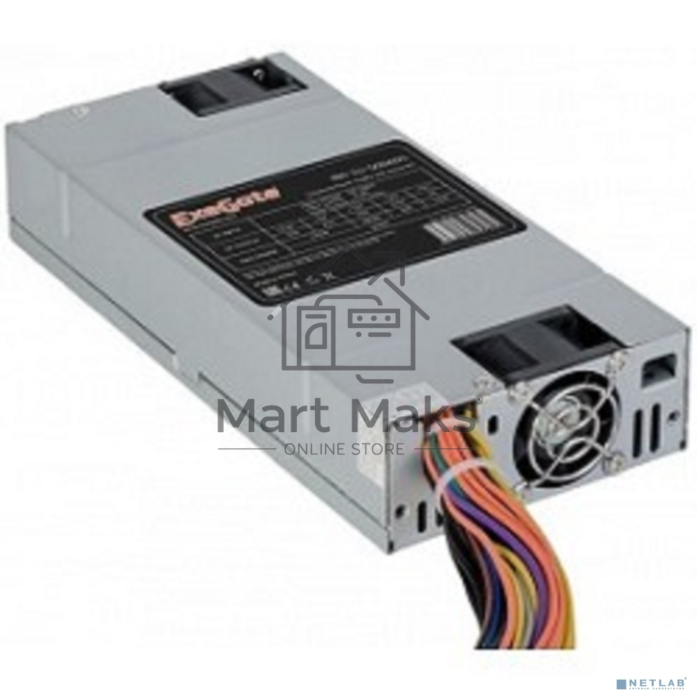 Серверный блок питания 500W Exegate <RM-1U-500ADS> APFC, 4cm fan, 20+4pin/2x(4+4)pin, 5xSATA, 4xIDE