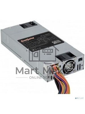 Блок питания серверный 500W ExeGate (RM-1U-500ADS) APFC, 4cm fan, 20+4pin/2x(4+4)pin, 5xSATA, 4xIDE