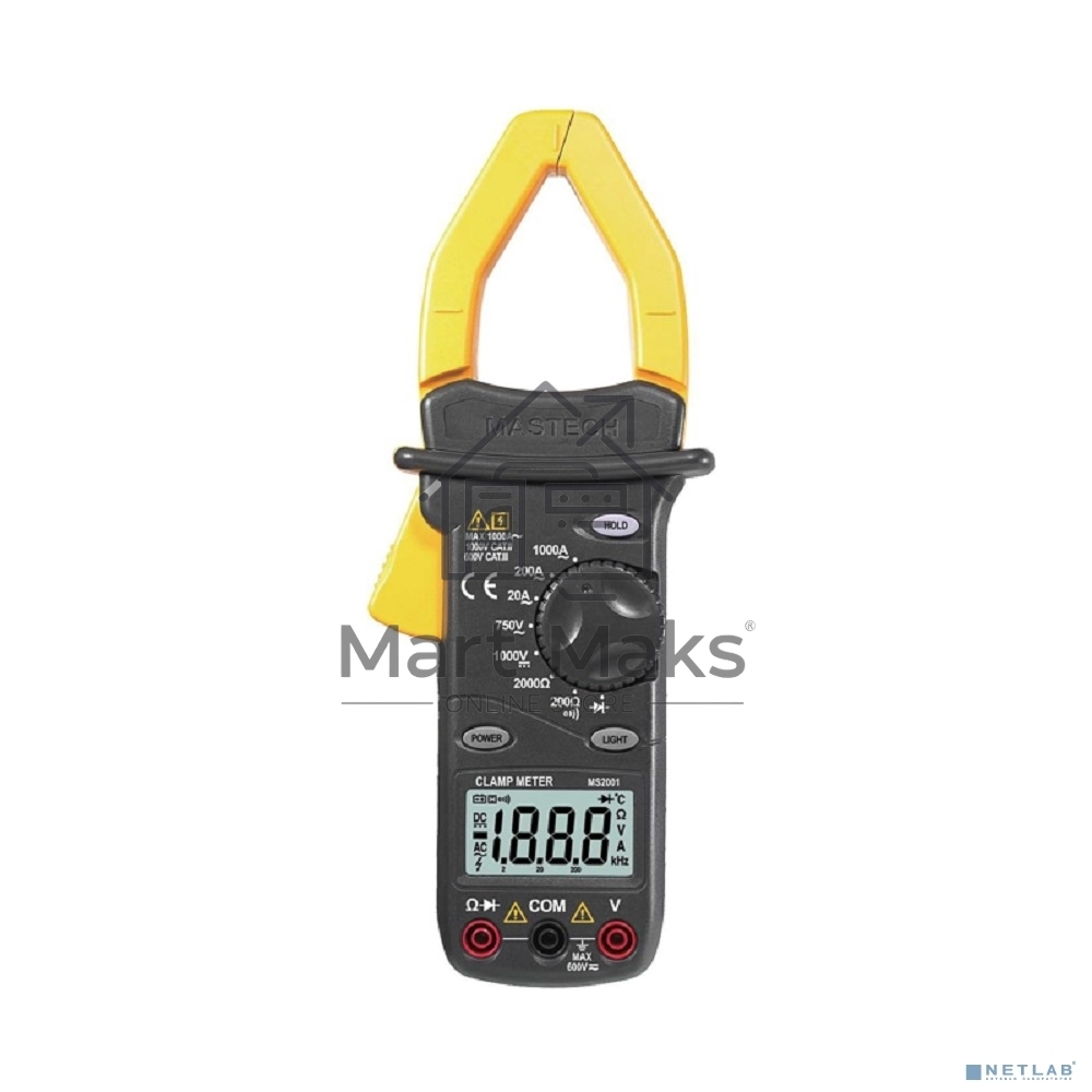 Токовые клещи MS2001C MASTECH