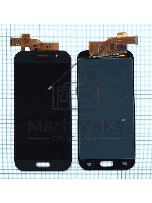 Дисплей для Samsung Galaxy A5 SM-A520F (2017) в сборе с тачскрином (TFT) черный