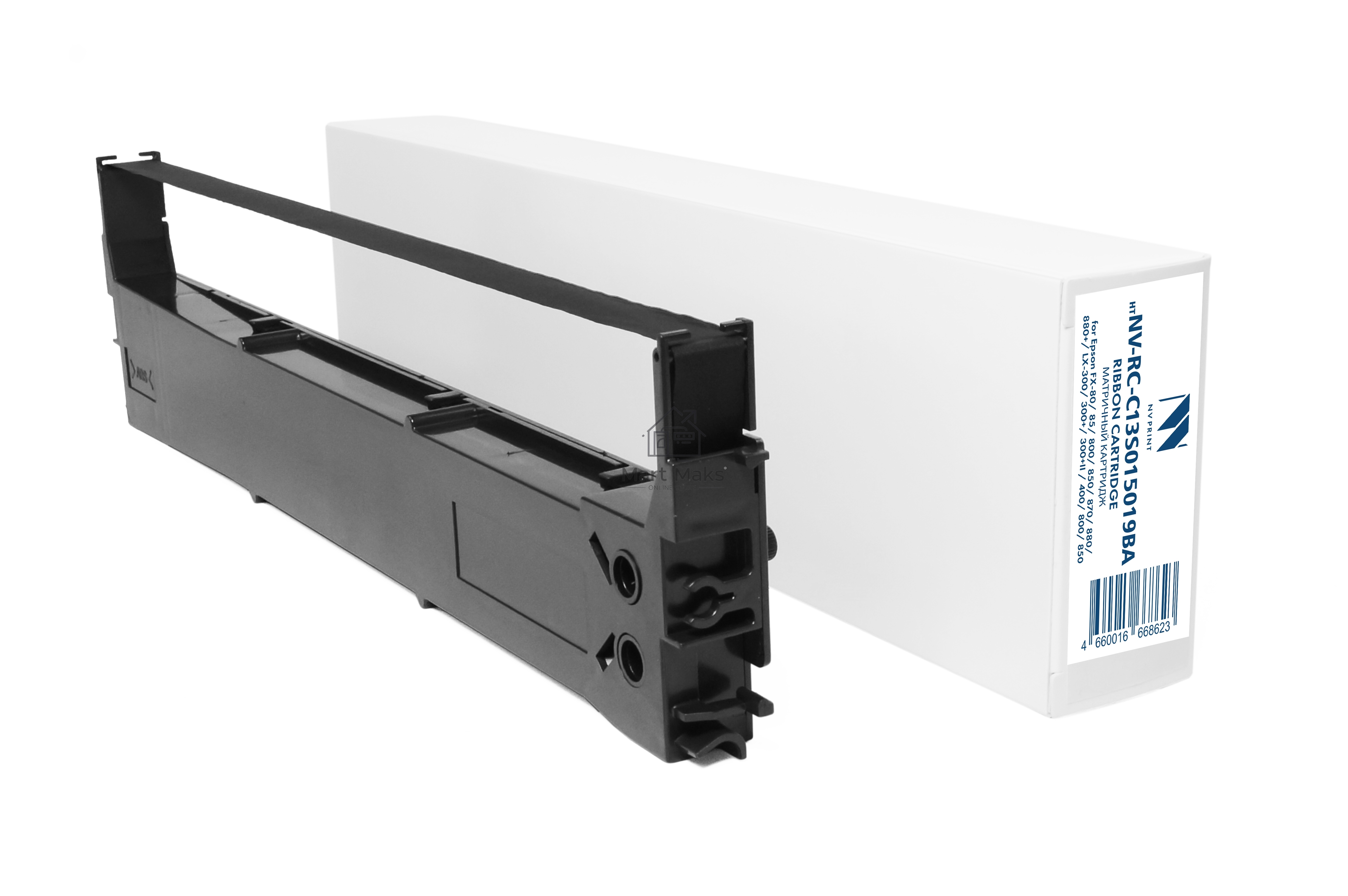 Матричный картридж NVPrint для Epson FX-80/85/800/850/870/880/880+/LX-300/300+/300+II/400/800/850 (NV-RC-C13S015019BA) совместимый