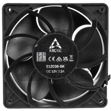 Комплект вентиляторов для корпуса Arctic S12038-8K 3 Pack черный, 120 мм, 8000 об/мин, 4 pin