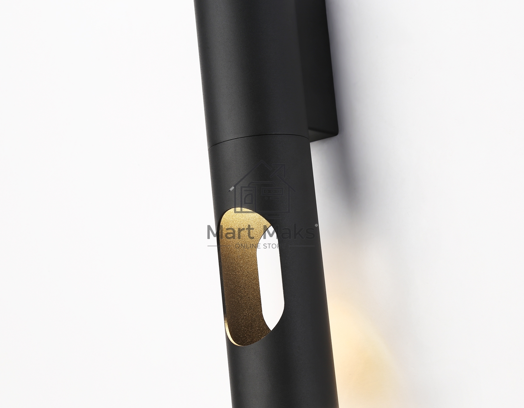 Светильник настенный TN5102 BK черный GU10 max 12W 250*55*80