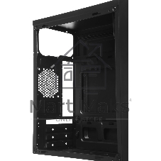 Компьютерный корпус KingPrice KPCC-MN208 черный без БП mATX 1x80мм 2x120мм 2xUSB 2.0 audio