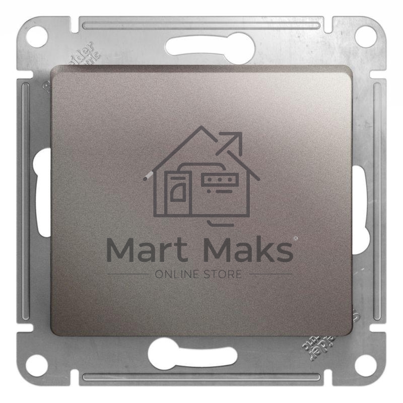 Механизм выключателя 1-кл. СП Glossa сх. 1 10А IP20 10AX платина SchE GSL001211