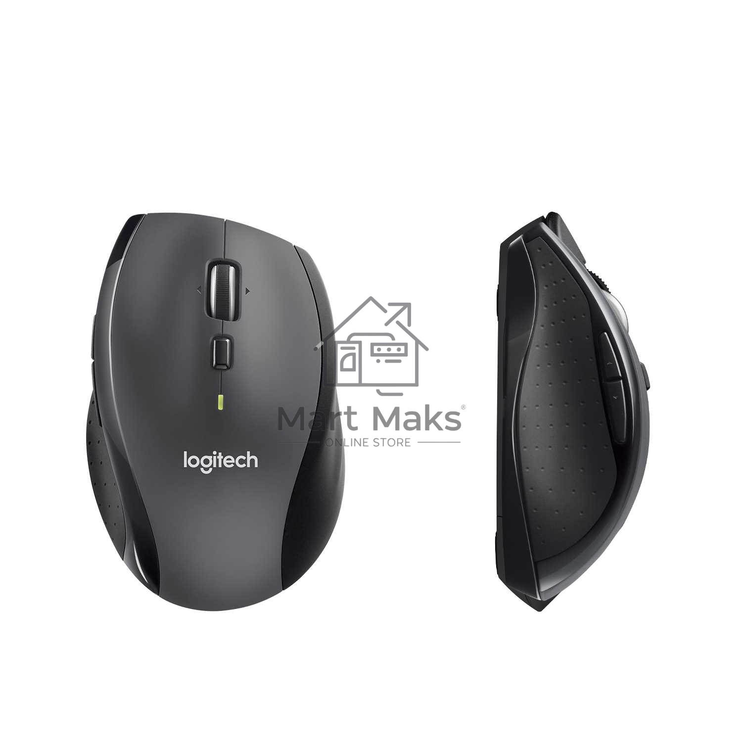 Мышь беспроводная Logitech M705 черный, 1000 dpi, радиоканал, USB, кнопки - 7