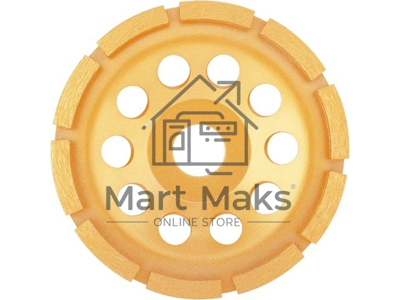 Чашка алмазная MATRIX зачистная, 125 мм, однорядная 72985