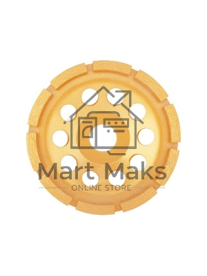 Чашка алмазная Matrix зачистная, 125 мм, однорядная